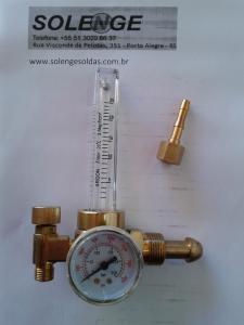 Regulador de Argônio com Fluxômetro